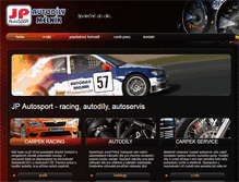 Tablet Screenshot of jpautosport.cz